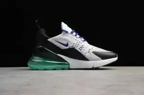 nike air max 270 chaussures de fitness femmes new 6789-103 white green